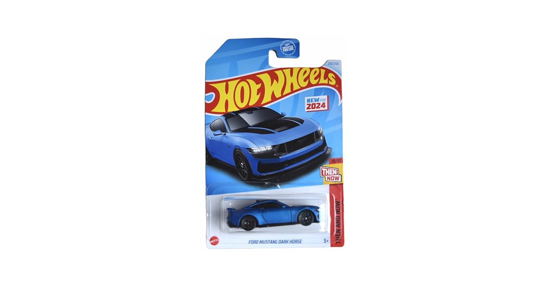 Amazon.com: Hot Wheels Ford Mustang Dark Horse, Then and Now